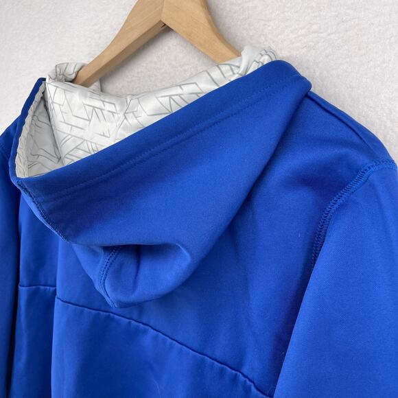 DUKE UNIVERSITY Sweatshirt Adult M LACROSSE BLUE DEVILS Fleece Hooded 1/4 Zip - Picture 9 of 12